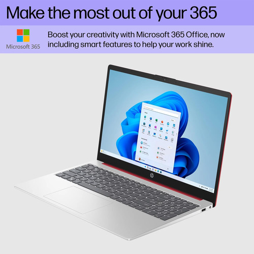 Laptop Hp 15.6, Pantalla Hd Portátil De 8 Gb De Ram, 128 Gb