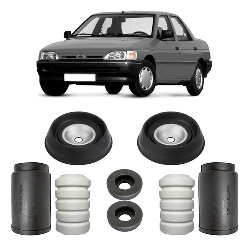 Kit Batente Amortecedor Dianteiro Ford Verona 1989 Até 1992