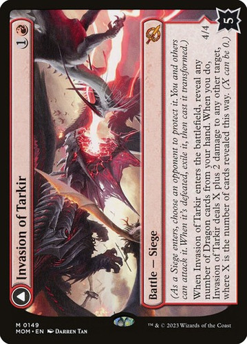 Magic Invasion Of Tarkir // Defiant Thundermaw March Of The 