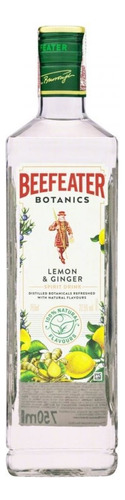 Bebida Mista Alcoólica Lemon & Ginger Beefeater Botanics Garrafa 750ml