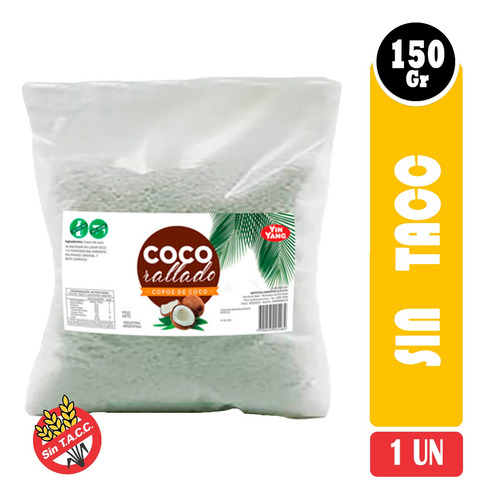 Coco Rallado 150g Sin Tacc - Yin Yang | Vbienestar