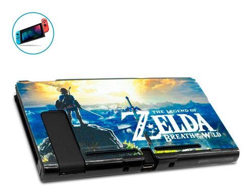 Imagen 4 de 8 de Case Protector Para Nintendo Switch Slim Legend Of Zelda