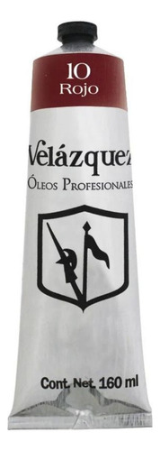 Pintura Al Oleo Profesional Velazquez 160ml Escoge Color Óleo Rojo