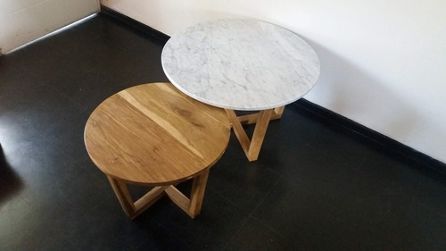 Mesa Ratona Petiribi Circular Madera Diseño