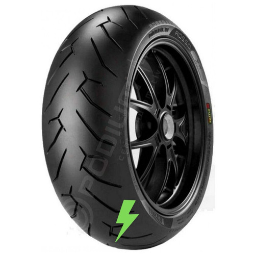 Pneu Traseiro 190/55 R17 Pirelli Tl 75w Diablo Rosso 2