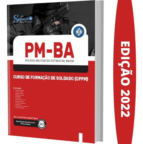 Apostila Pm Ba - Curso De Formação De Soldado (qppm)