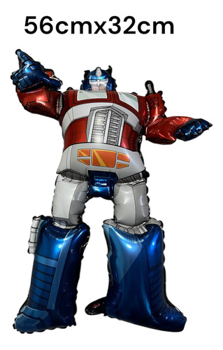 Set De Globos Con Arco De Transformers Azul Transformers