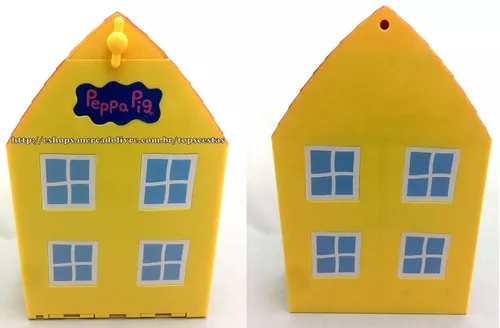 Casinha Casa Peppa Pig Completa Com Acessórios Original Dtc