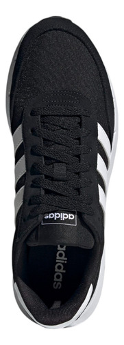 Tenis adidas Hombre Run 60s 2.0 Negro Running Lifestyle