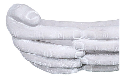 Moderna Maceta De Cemento Para 20,5 Cm X 12 Cm X 10,5 Cm