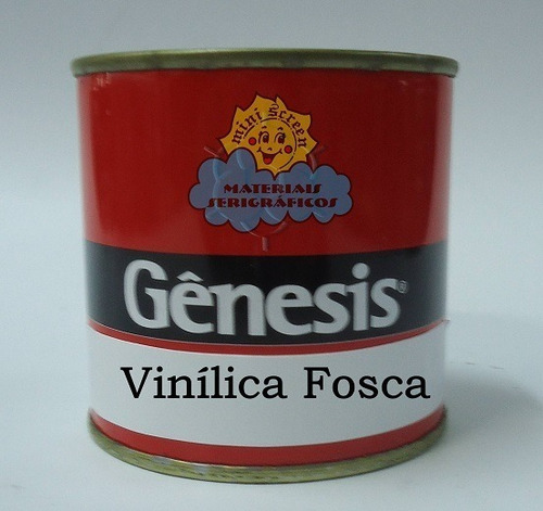 Tinta Vinilica Fosca Fluor 225ml Genesis