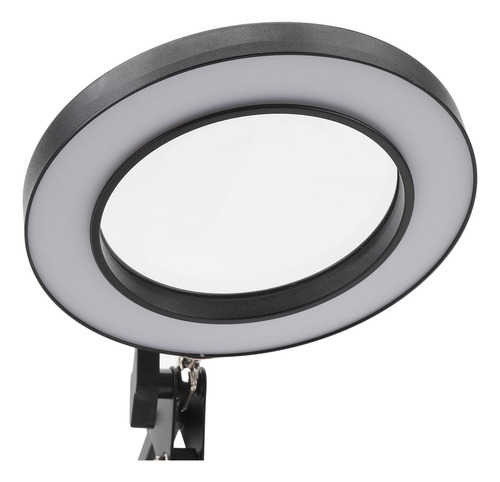 Lupa Led De Vidrio Con Iluminación Flexible De 5 Aumentos