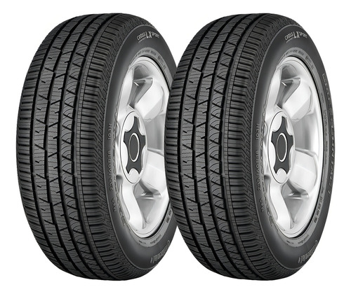 Kit 2 Pneu 235/55r19 Crosscontact Lx Sport Continental Xl Rf