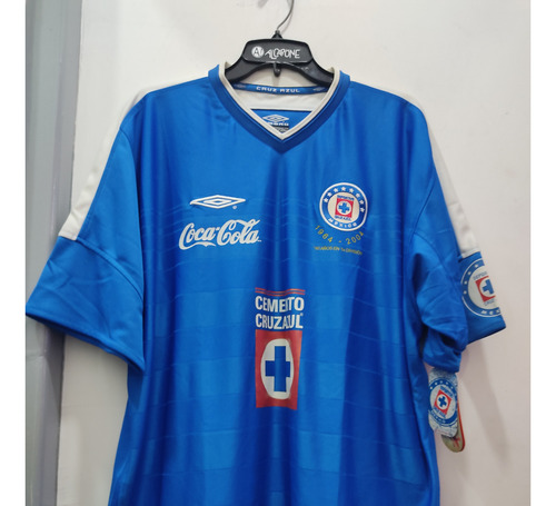 Jersey Club Cruz Azul 2004-2005 Local 40 Aniversario 