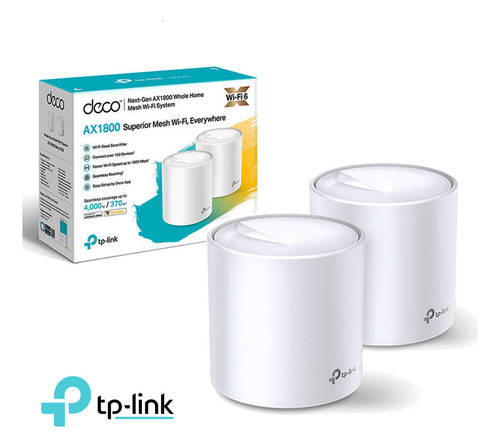 Tp-link Deco X20 2 Pack Mesh Sistema Wifi 6 Ax1800