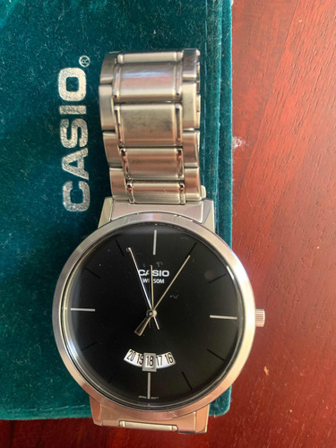 Reloj Analógico Casio Con Calendario Mtp-b100d-1ev.