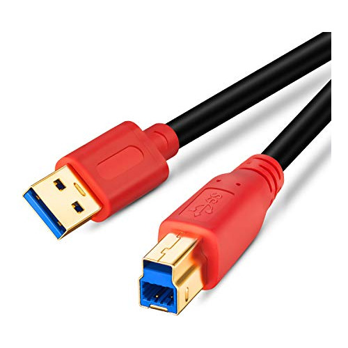 Usb 3.0 Cable A Hombre A B Hombre 6ft,tan Qy Tipo A A B Homb