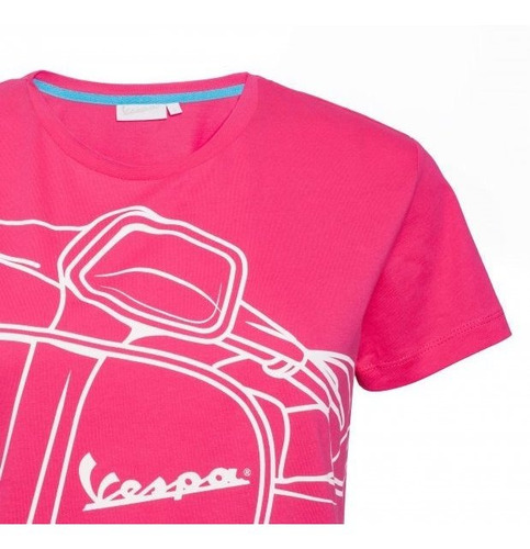 Remera Vespa Original Donna Mujer Moto Plex Tucumán