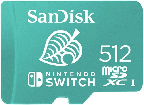 Sandisk Memoria Micro Sd 512gb 4k Nintendo Switch Oficial Ed