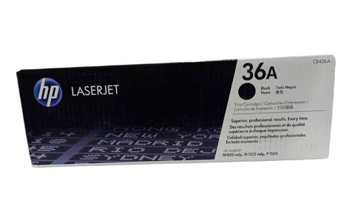 Nuevo Toner Original Hp 36a  Facturado