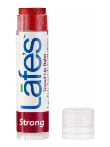 Kit 2x: Tinted Lip Balm Tube Strong Orgânico Lafes 4,25g