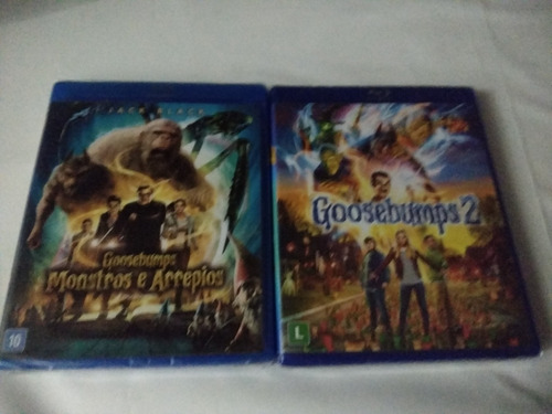 Blu-ray Goosebumps Monstros E Arrepions 1 E 2