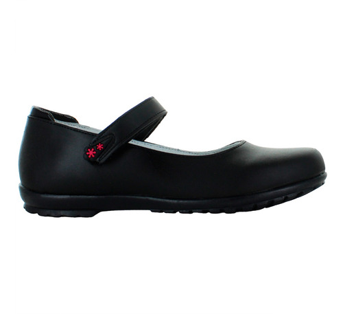 Dominic Zapato Balerina Escolar Polipiel Negro Mujer 81548