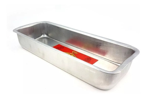 Molde Budin Ingles N°4  26x11,5cm Aluminio Real