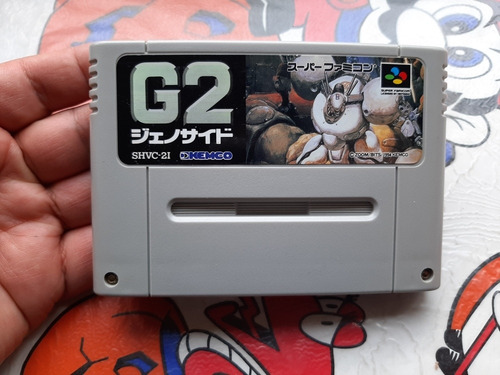 Video Juego Raro Genocide 2 De Super Famicom,g2 (Usado)