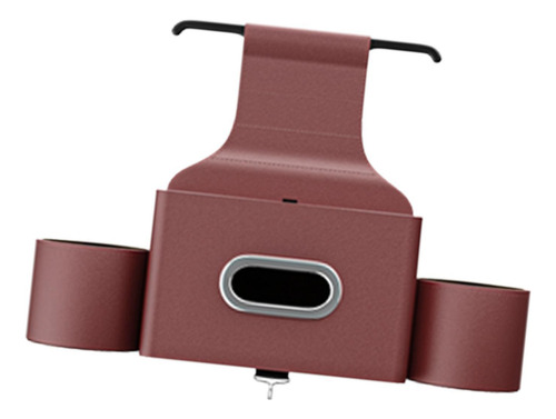 Contenedor De Almacenamiento Para Respaldo De Asiento, Rojo