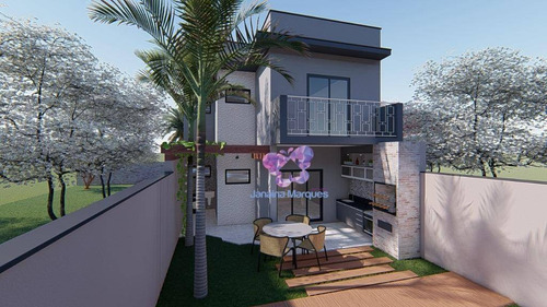 Sobrado Com 3 Dormitórios À Venda, 136 M² Por R$ 490.000,00 - Jardim Bela Vista - Araçariguama/sp - So0048