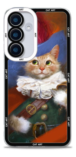 Funda De Teléfono Famous Paintings And Cat Art Para Samsung Galaxy S25 Ultra S24 Plus S22 S23 Fe S21 A55 A54 5g A15