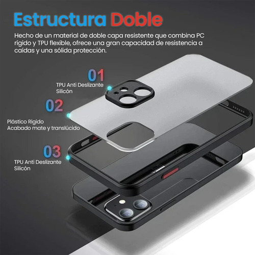 Capa Oppo Com Protetor De Câmera Fosco Resistente