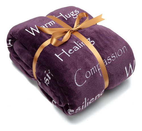 Chanasya Healing Warm Hugs Caring Gift Throw Blanket - For P