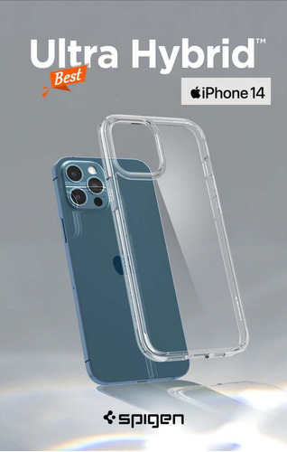 Case Protector Spigen iPhone 14 Pro Plus Max Transparente