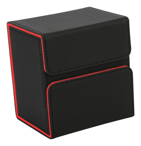 Caja De Baraja De Cartas Coleccionables, Álbum Negro Y Rojo