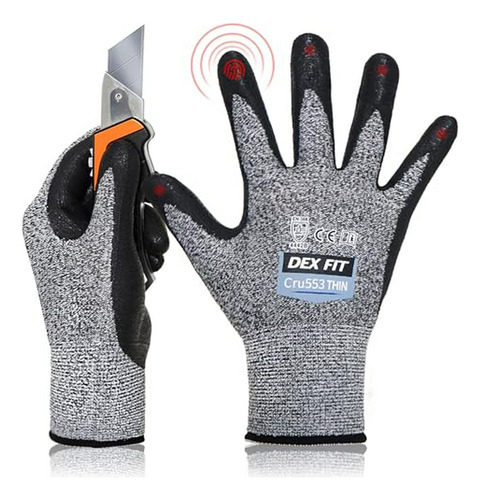 Guantes Dex Fit A5 Resistentes Al Corte, Precisión Y Comodid