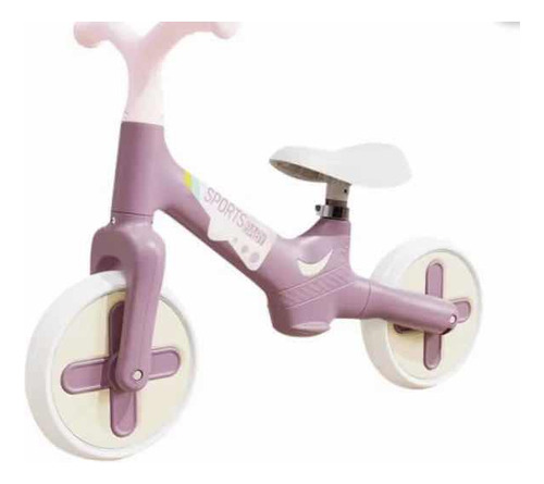 Bicicleta De Aprendizaje Color Rosa Lila