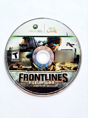 Frontlines Fuel Of War Xbox 360 (Reacondicionado)