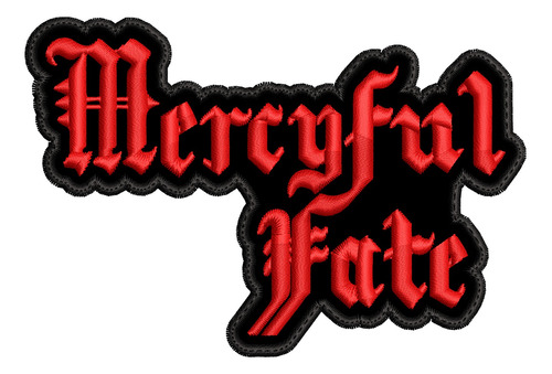 Parche Bordado Mercyful Fate 11x7.5 Cm. Metal Calidad