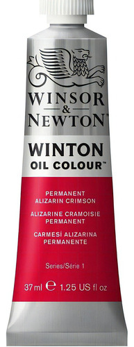 Pintura Oleo Winsor & Newton Winton 37ml Colores A Escoger Color Permanent Alizarin Crimson - Carmesí No 1