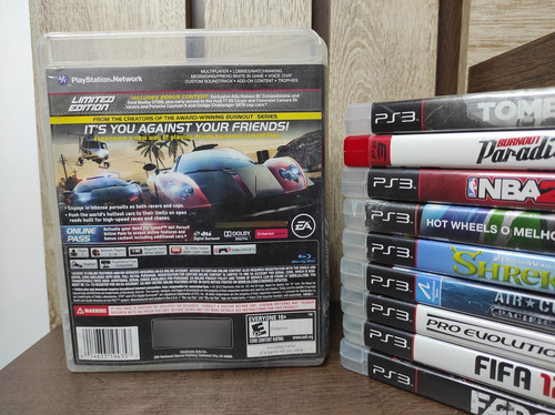 Jogo Need For Speed Hot Pursuit L. E Original Ps3 - M Física (Usado)