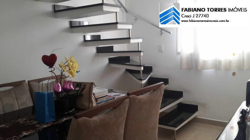 Apartamento Duplex Para Venda Em São Bernardo Do Campo, Jardim Borborema, 2 Dormitórios, 1 Banheiro, 2 Vagas - 1757_2-793538