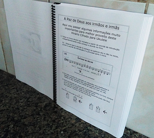 Imagem 6 de 10 de Hinário Cifrado Ccb N°5 Para Ukulele