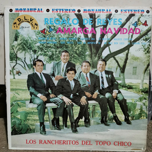 Disco Lp Los Rancheritos Del Topo Chico- Regalo