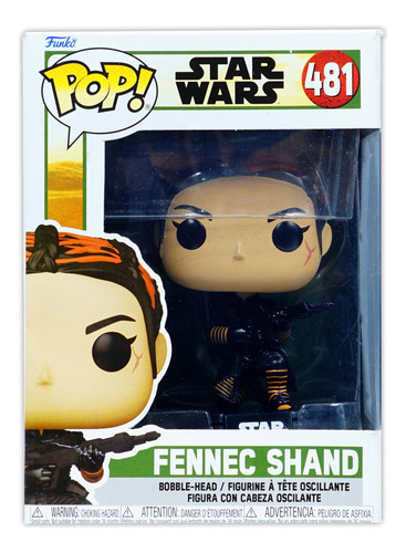 Funko Pop Star Wars The Book Boba Fett Fennec Shand #481