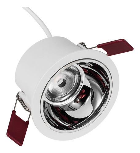 Downlinght Led Studio Dimeable Triac 20° 9w Luz Cálida Ip65