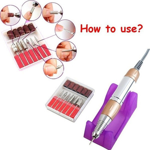 Archivo 30000 Rpm Pulidor De Uñas Manicura Kits Salón De Uña