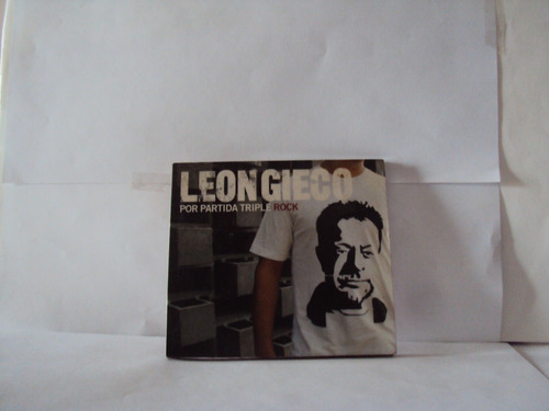 Cd/55 Leon Gieco Por Partida Triple Rock