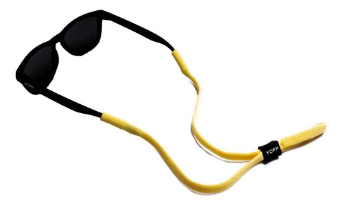 Imagem 1 de 2 de Kit Cordão Salva Óculos  Yopp - 10 Unidades Na Cor Amarelo
